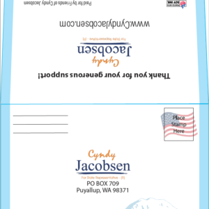 6.25x3.5 Remittance Envelope (Full Color Inkjet Printing)